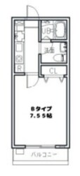 アルファ行徳の物件間取画像